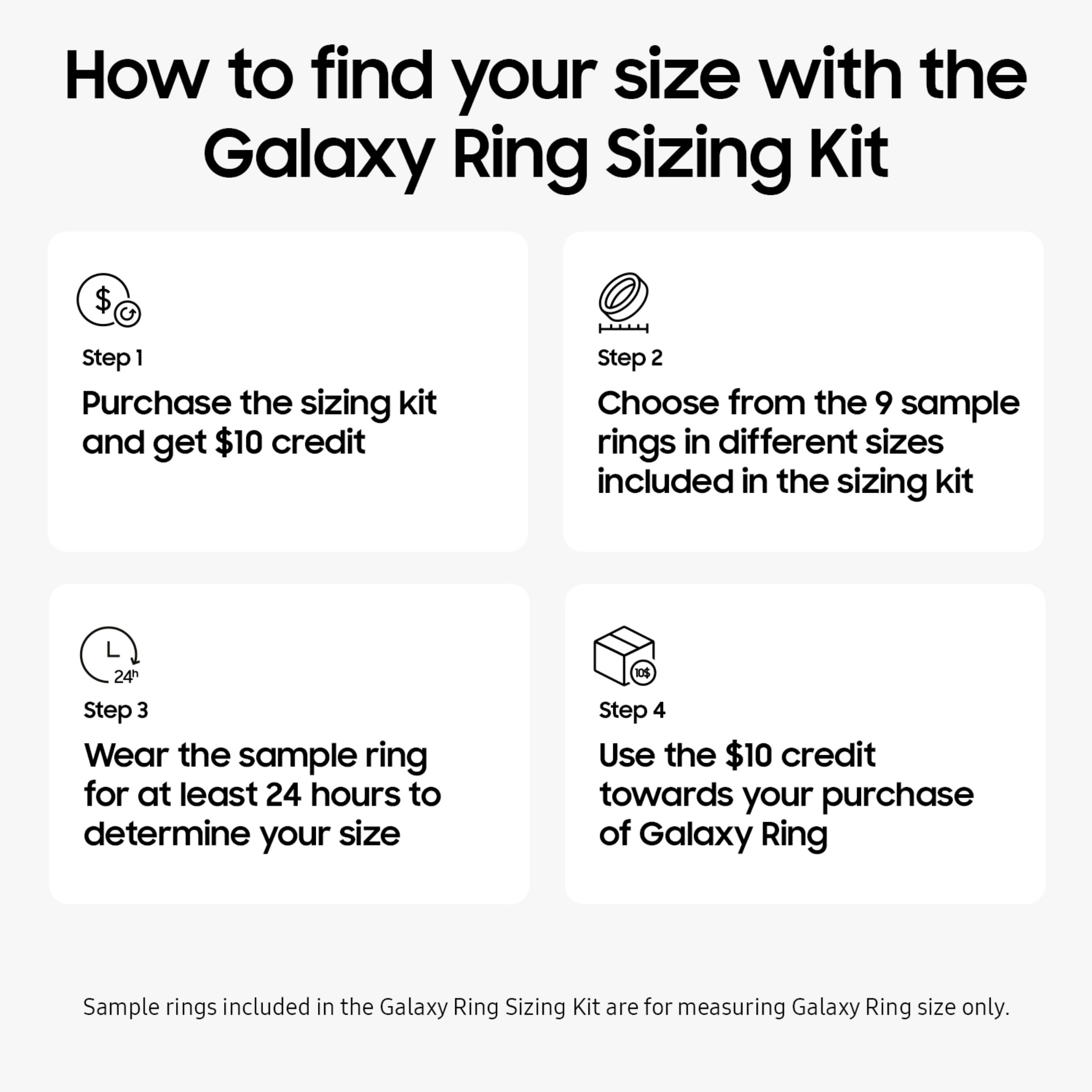 SAMSUNG Galaxy Ring, AI Smart Ring